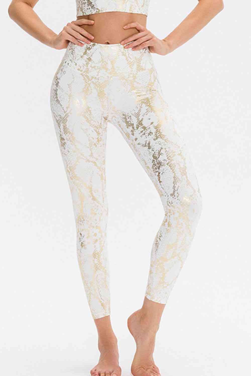 Pantalon de sport à imprimé animal