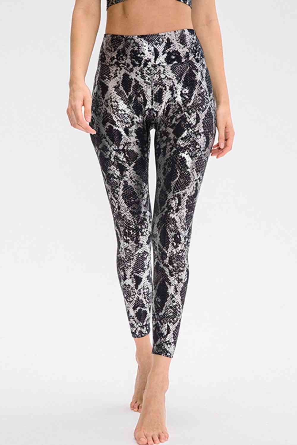 Pantalon de sport à imprimé animal