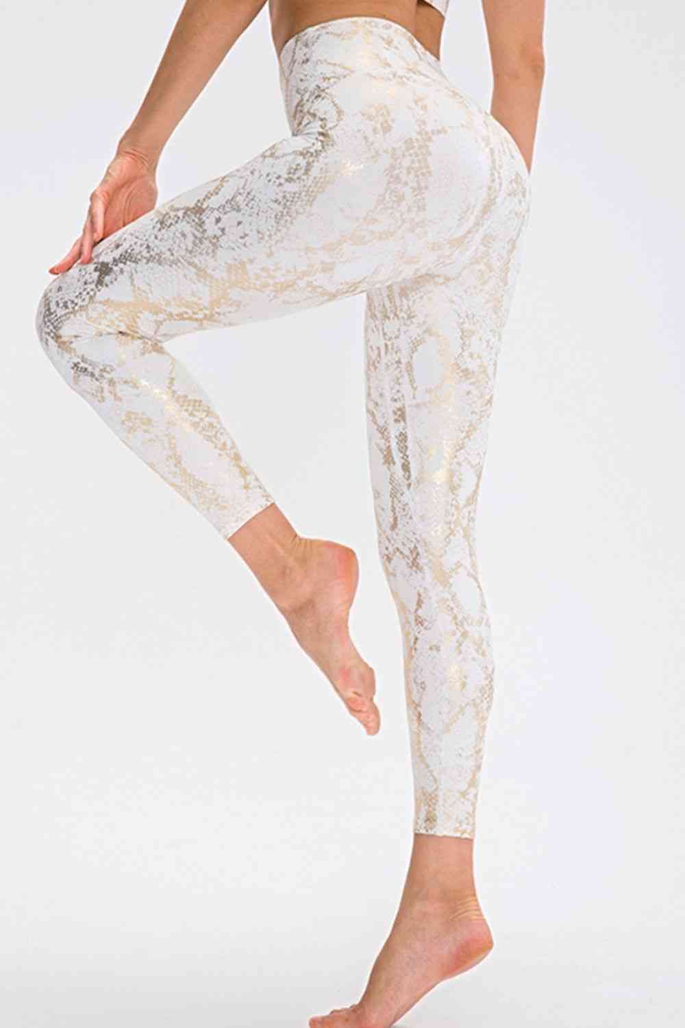Pantalon de sport à imprimé animal