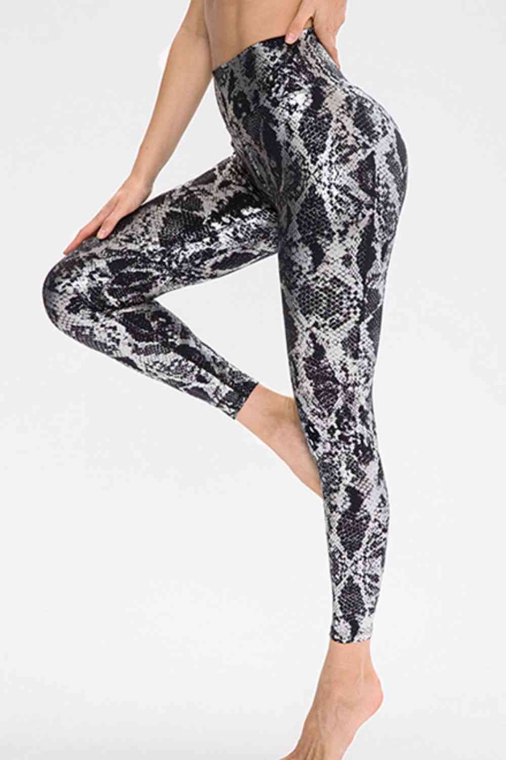 Pantalon de sport à imprimé animal