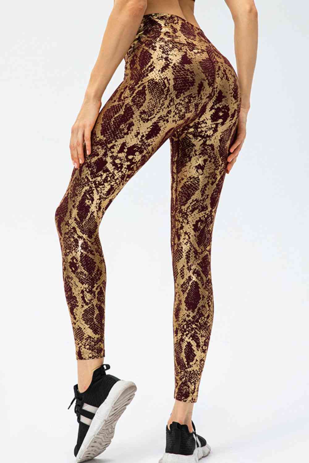 Pantalon de sport à imprimé animal