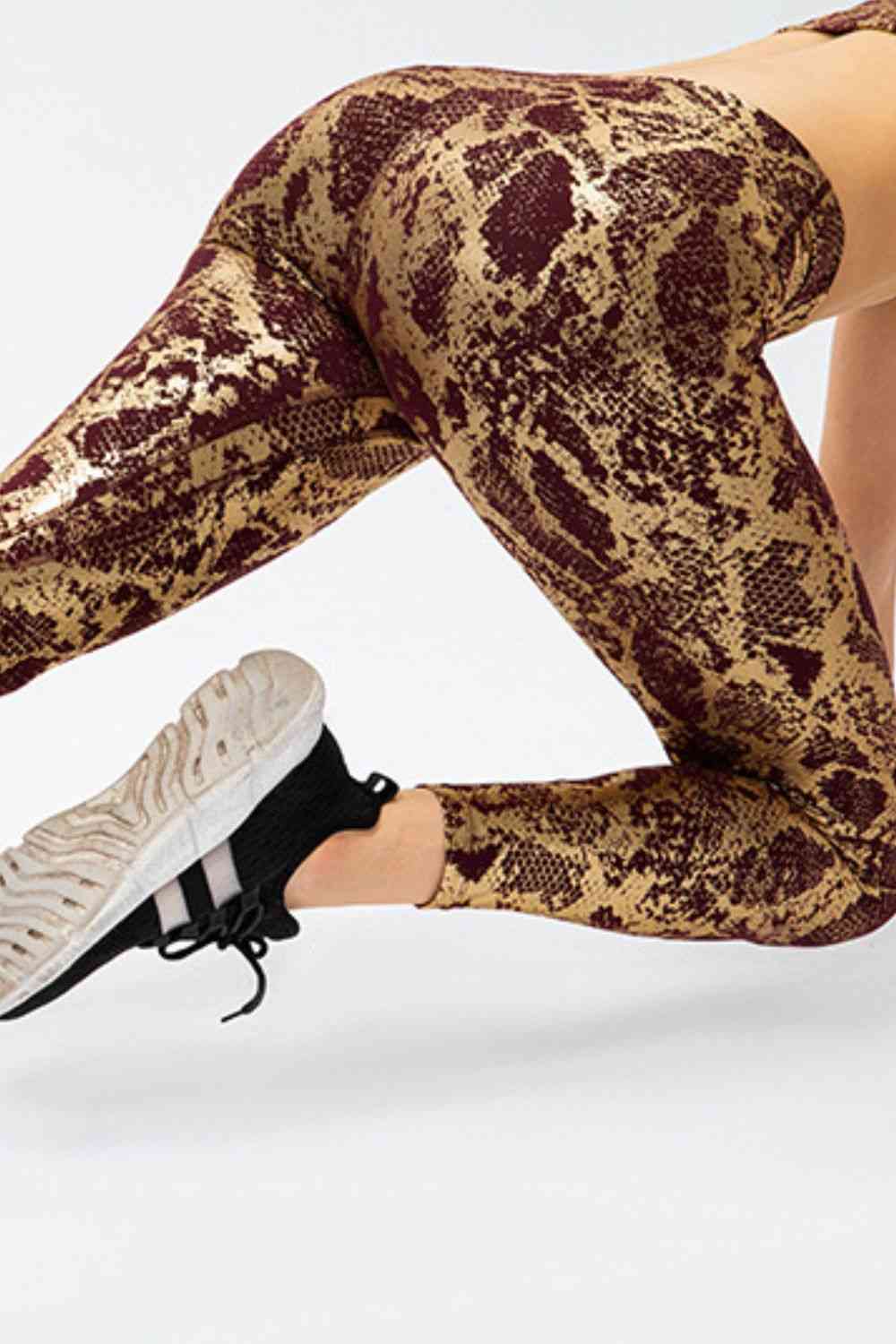 Pantalon de sport à imprimé animal