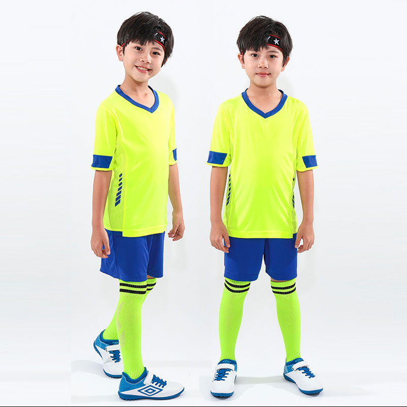 Kids Soccer Jersey Set for Training and Competitions