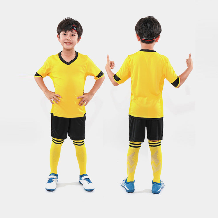 Kids Soccer Jersey Set for Training and Competitions